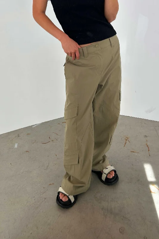 COTTON NYLON CARGO PANT