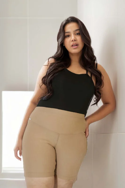 Plus Size Fawn Tummy Shaper Shorts