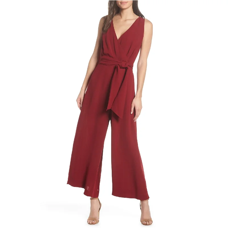 French Connection Womens Bessie Jumpsuit, Red, 0