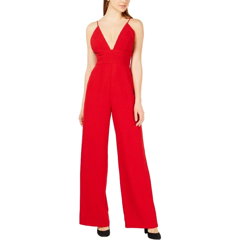 Leyden Womens Wide-Leg Jumpsuit