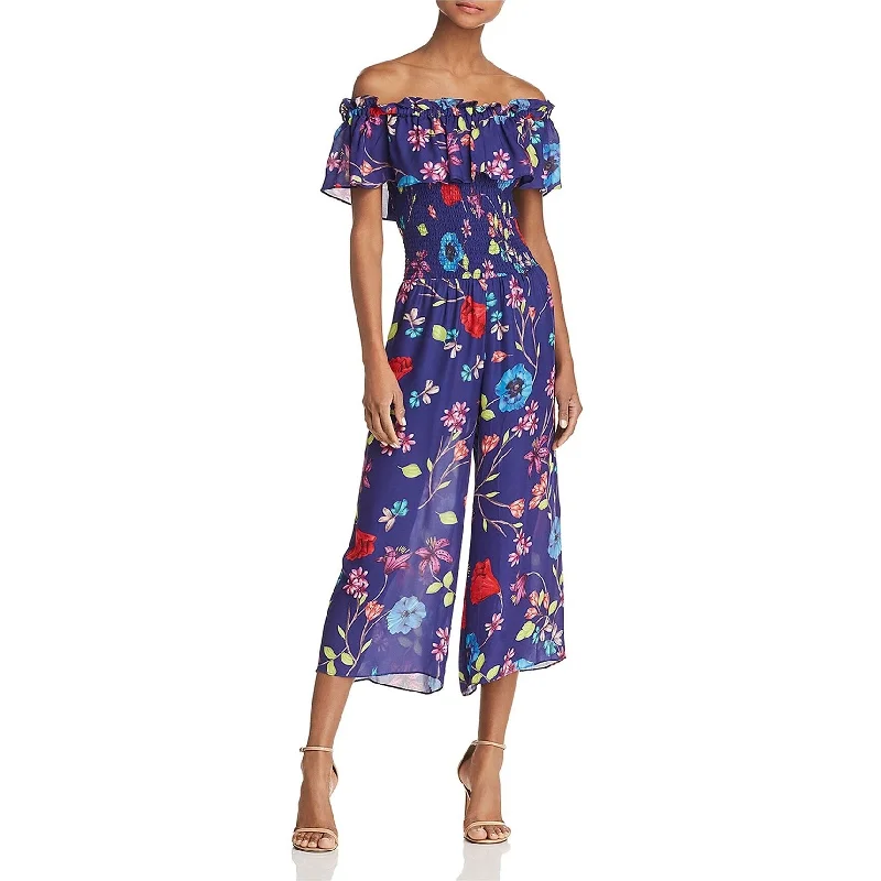 Parker Womens Floral Jumpsuit, Multicoloured, 6