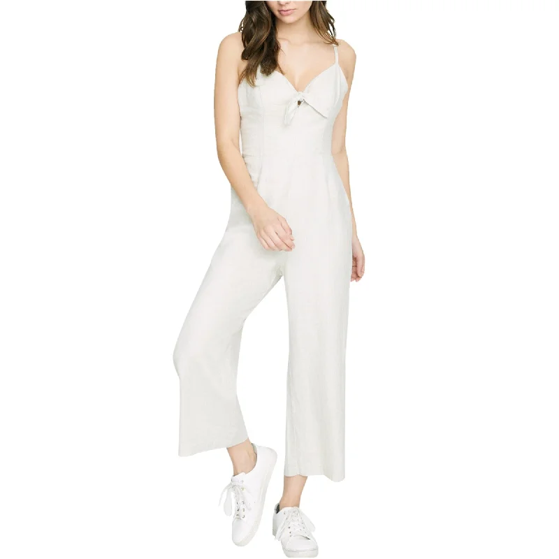 Sanctuary Clothing Womens Take Away Jumpsuit, Beige, 0