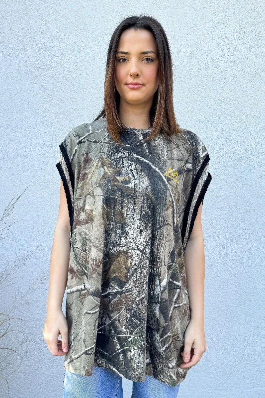 Camo Double Sided Chain Tank #1