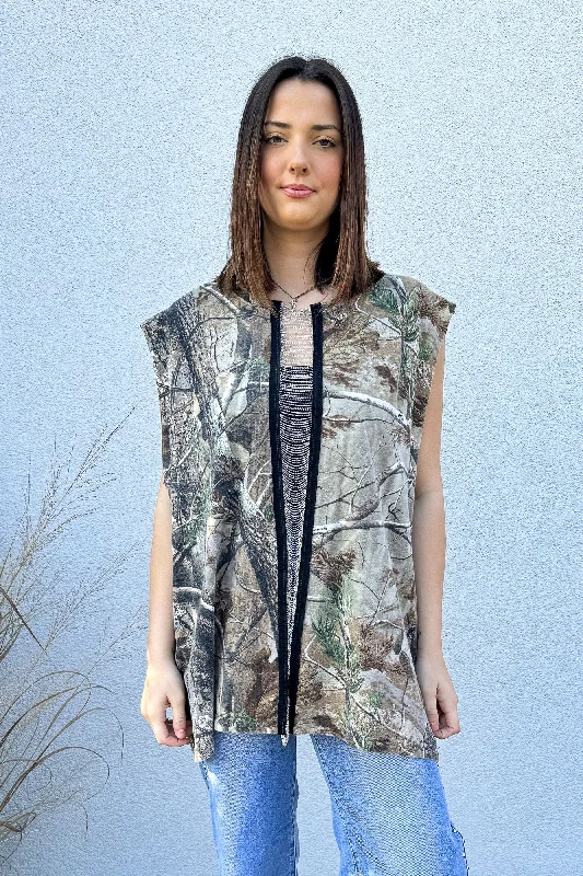 Camo Full Length Chain Middle Tank #1