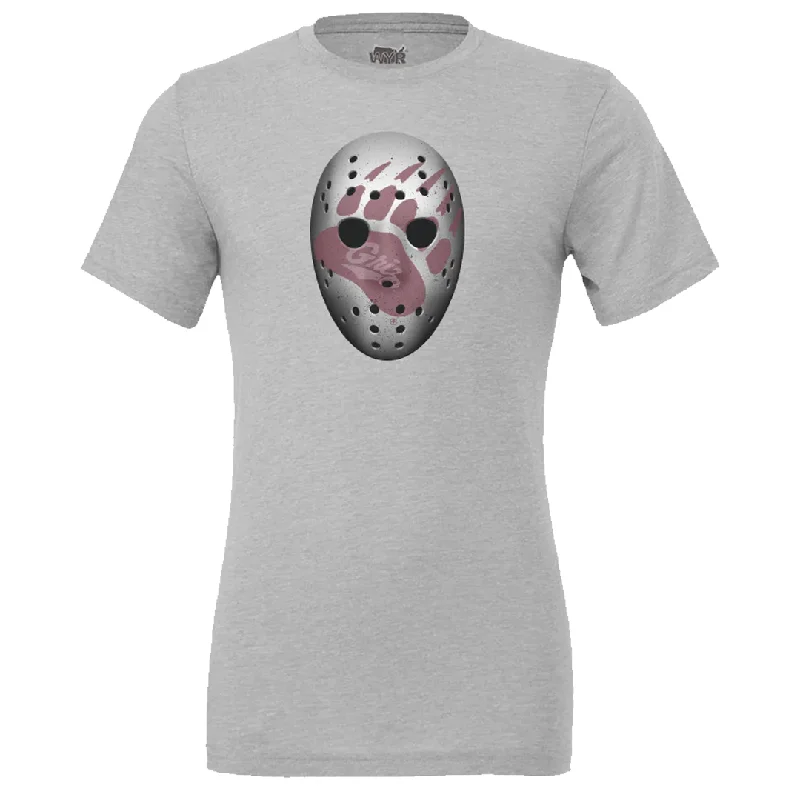 UM Griz Hockey Mask Crewneck Tee (Unisex)