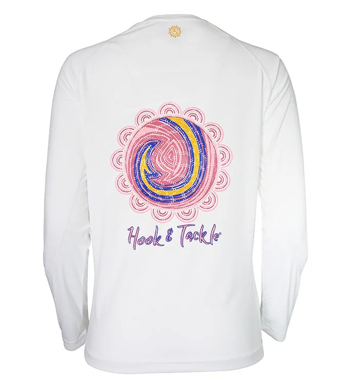 Women's Hook & Flower L/S UV Fishing Shirt