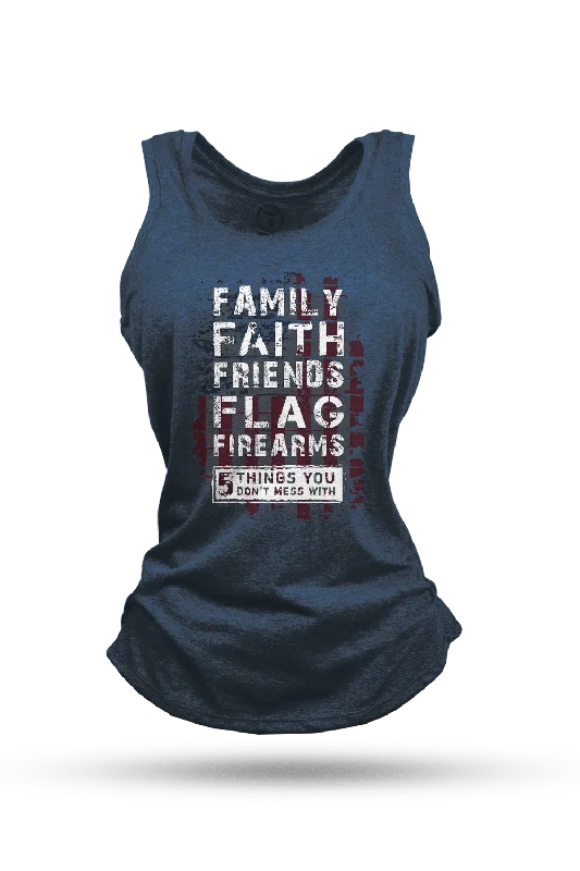 Women's Racerback Tank - 5 Things