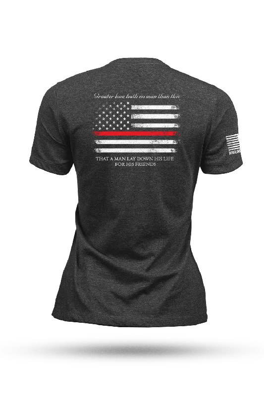 Thin Red Line - Women's T-Shirt