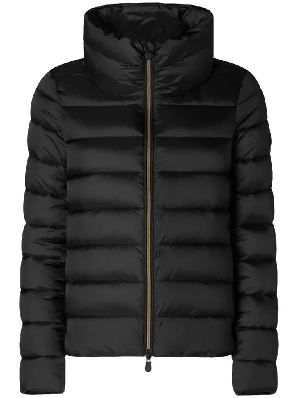 Save the Duck Women's Elsie Puffer Jacket, Black