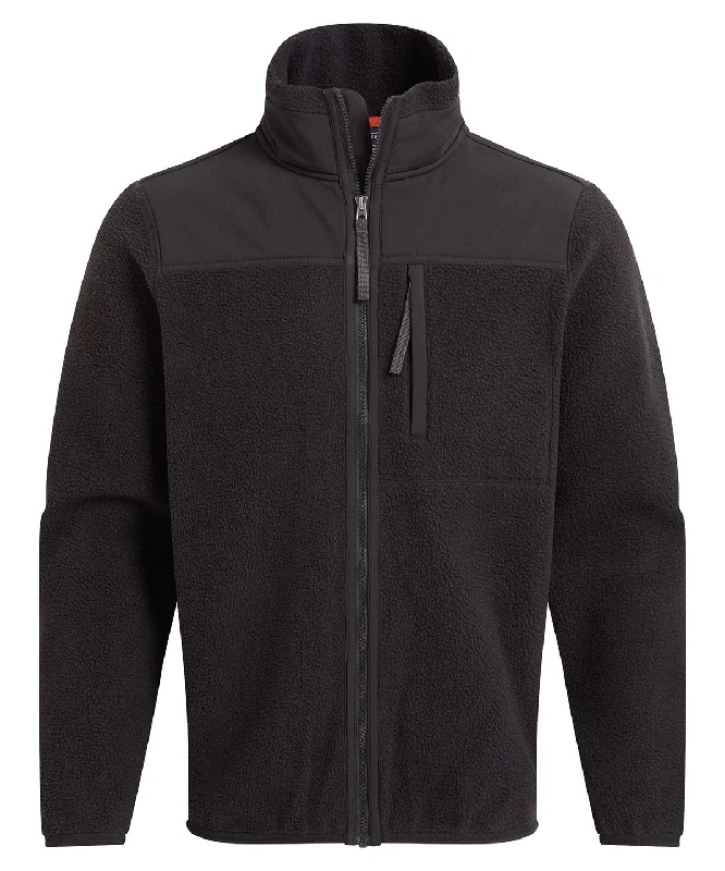 Black - Morley fleece workwear jacket