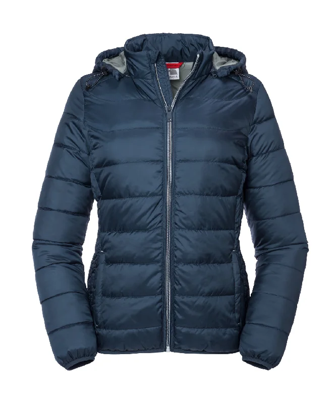 French Navy - Women's hooded Nano jacket