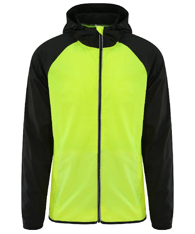 Electric Yellow/Jet Black - Cool contrast windshield jacket