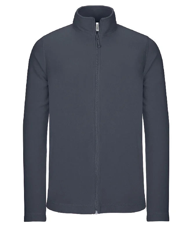 Convoy Grey - Full-zip microfleece jacket