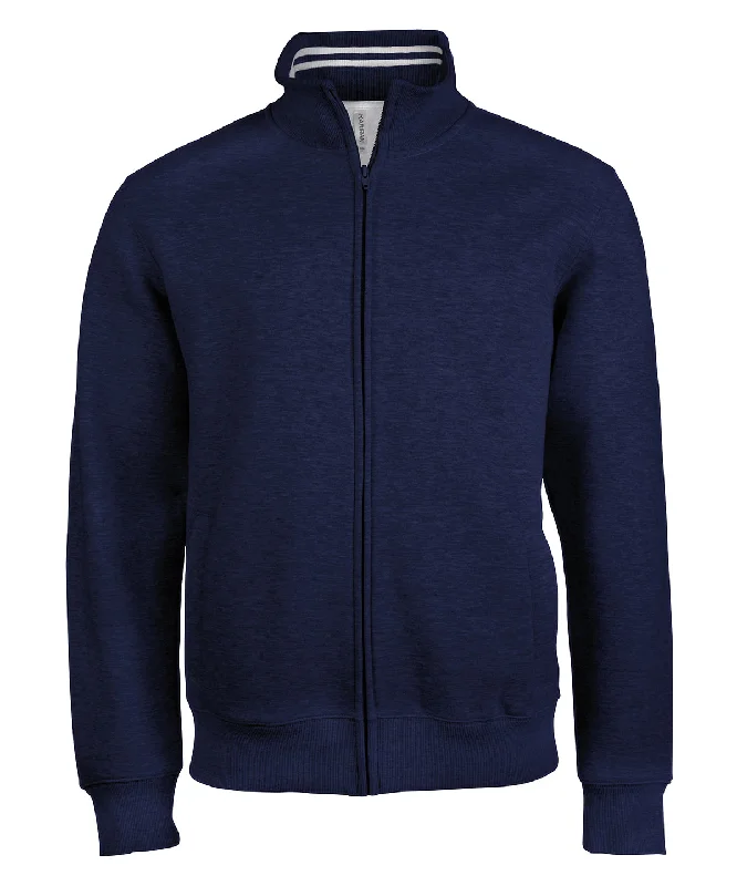 Navy - Men's full zip sweat jacket