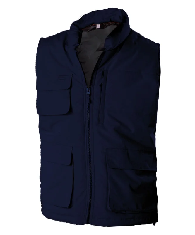 Navy - Quilted bodywarmer