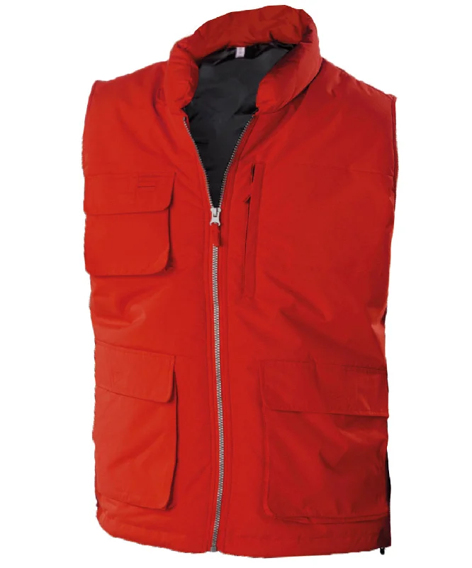 Red - Quilted bodywarmer