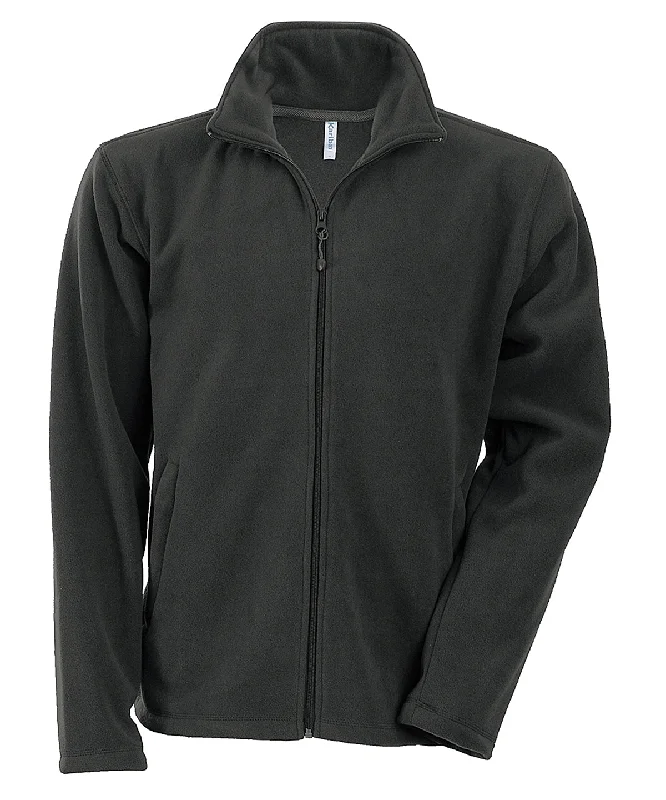 Dark Grey - Falco full zip microfleece jacket