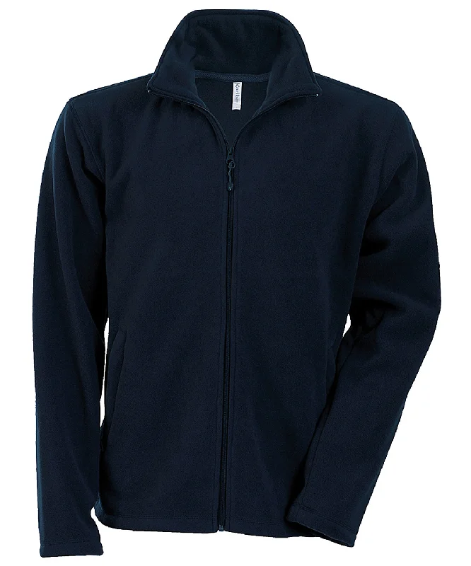 Navy* - Falco full zip microfleece jacket