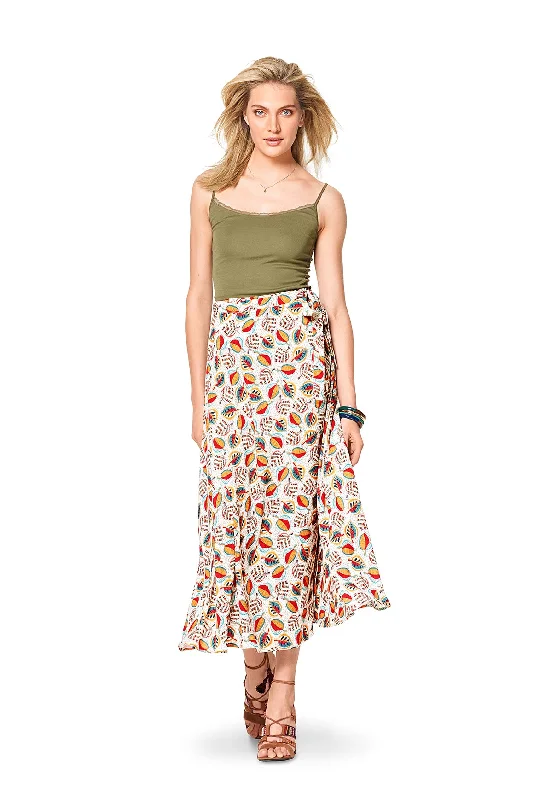 Burda Wrap Skirts 6340