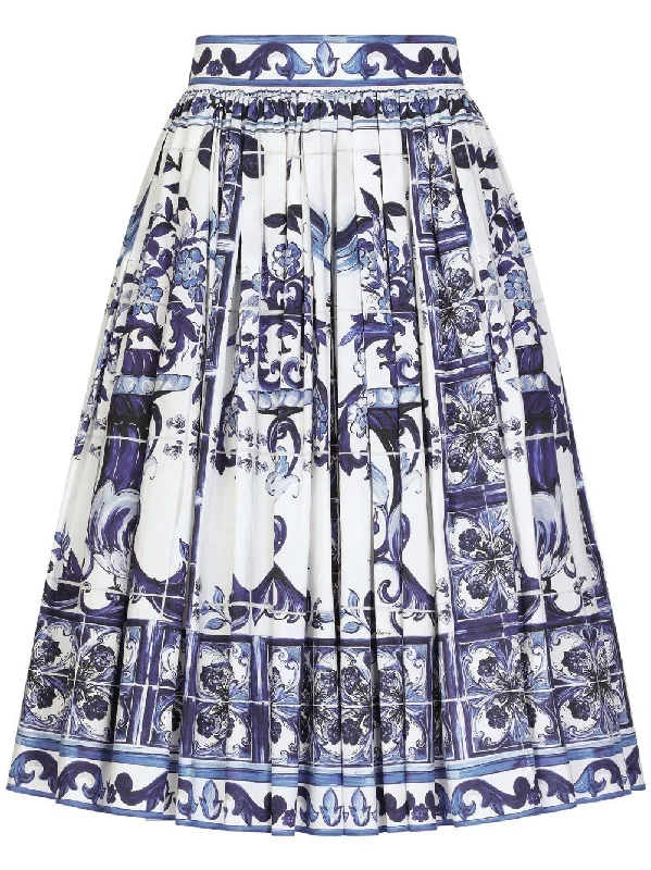 Dolce & Gabbana Women's Skirts Clear blue