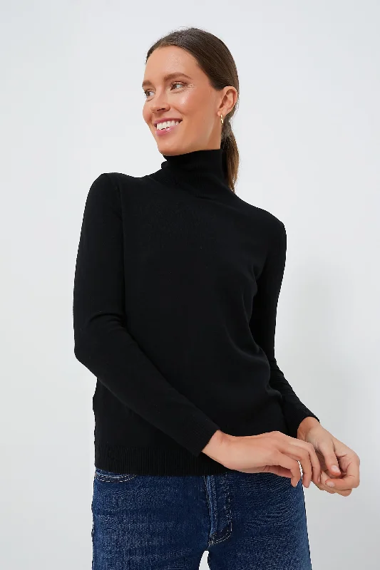 Black Kiku Turtleneck