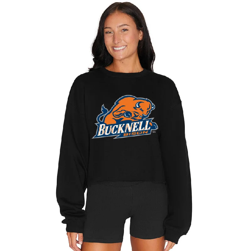 Bucknell Black Crewneck