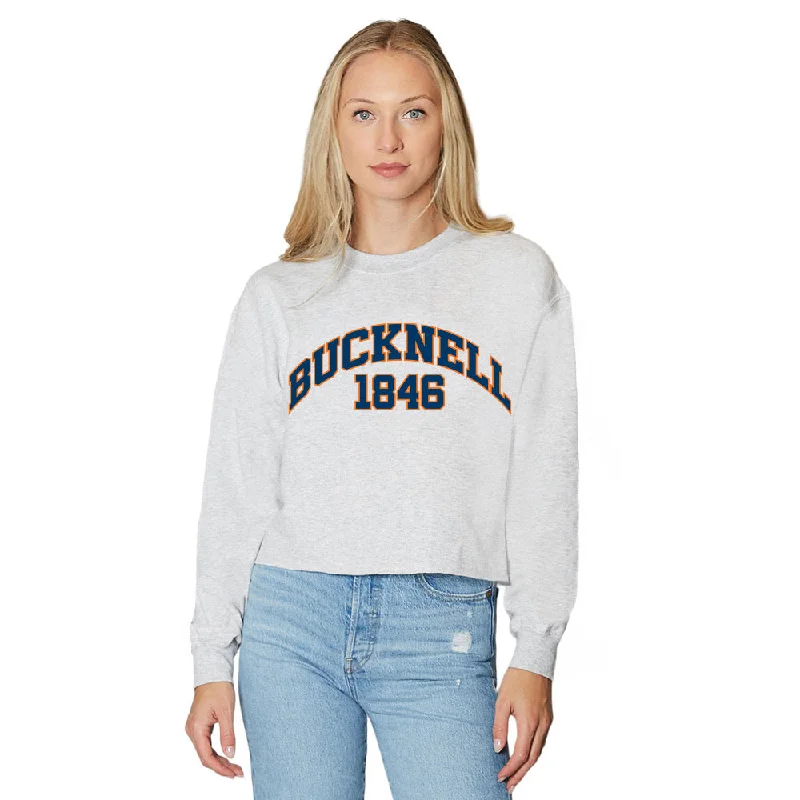 Bucknell Established Gray Crewneck