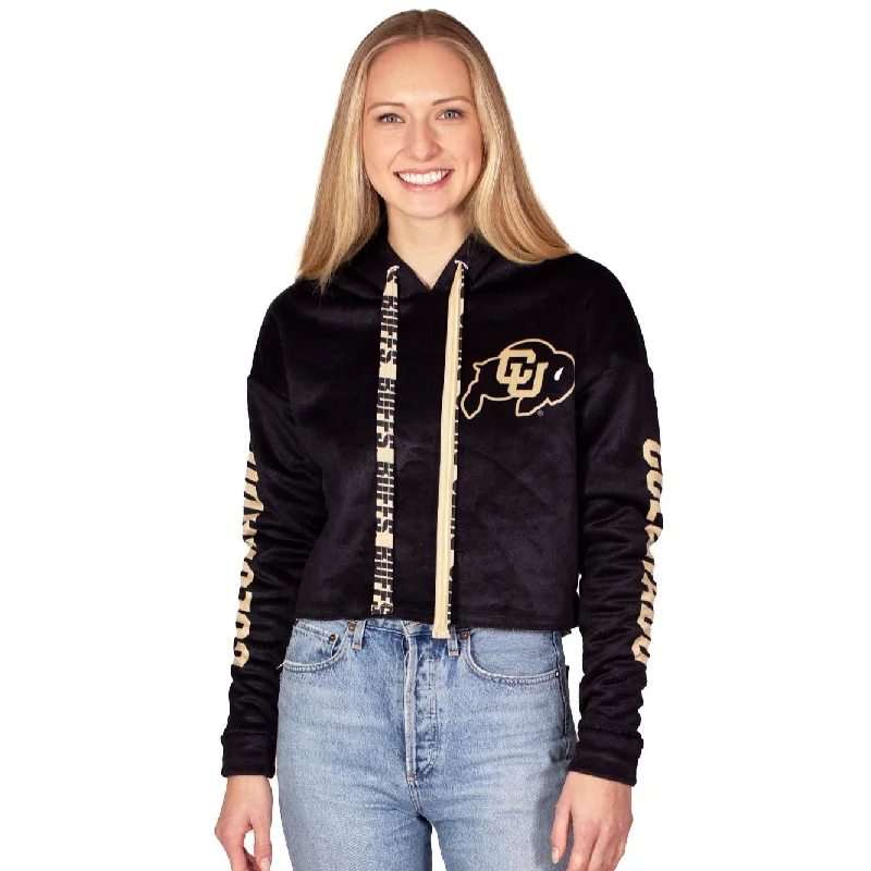 Colorado Boulder Varsity Furry Hoodie