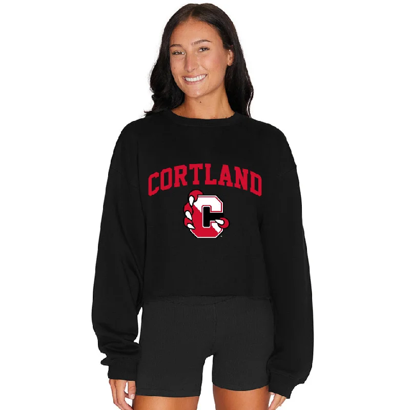 Cortland Black Crewneck