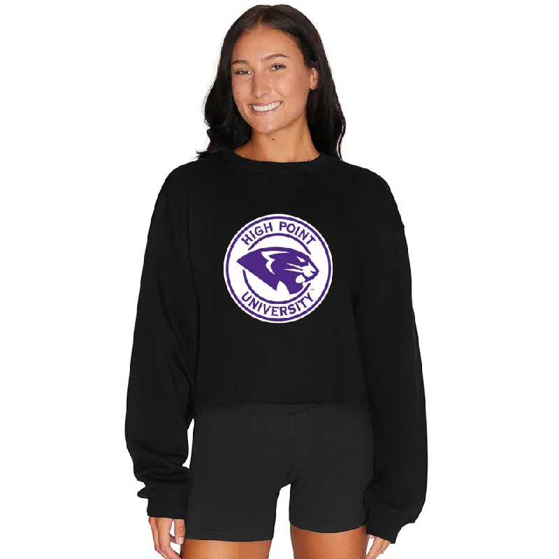 High Point University Black Crewneck