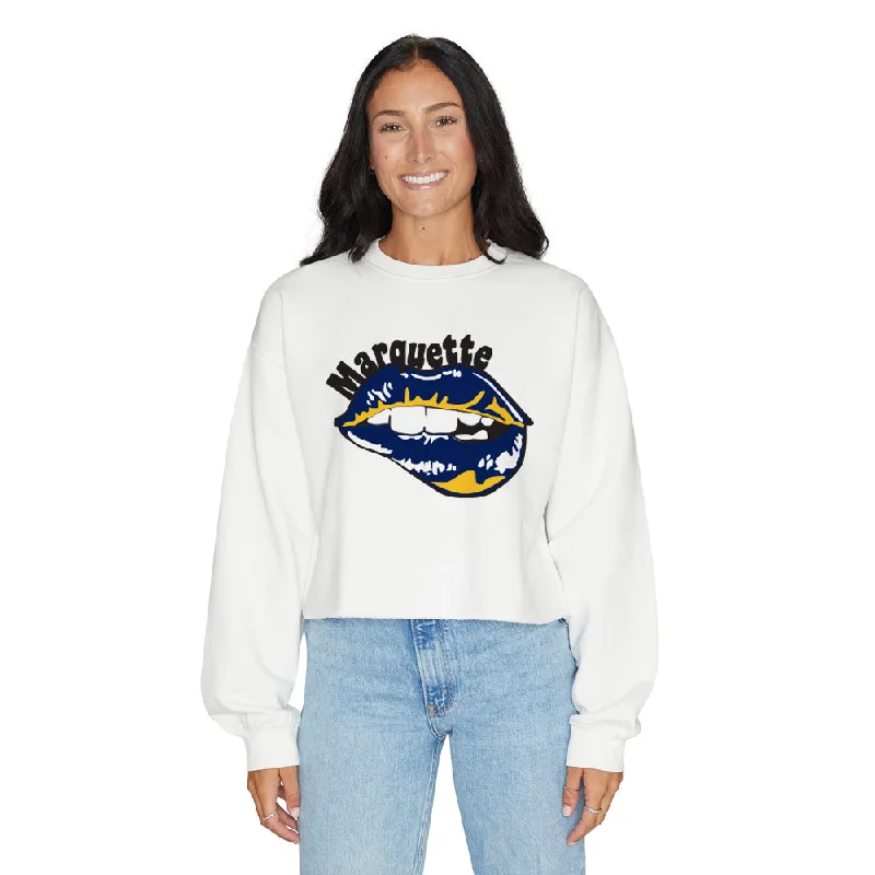 Marquette Lips Crewneck