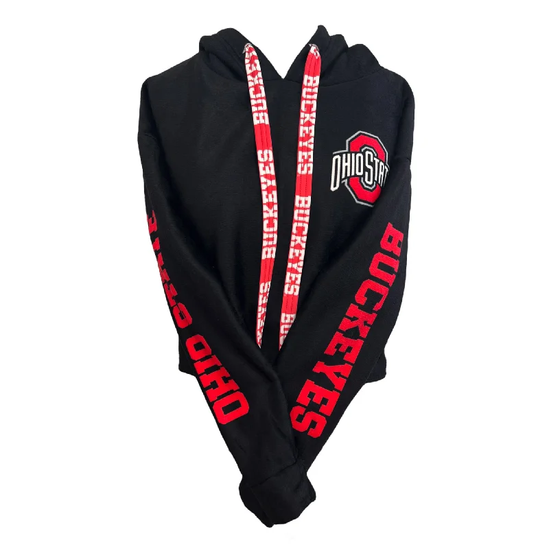 Ohio State OSU Buckeyes Furry Hoodie