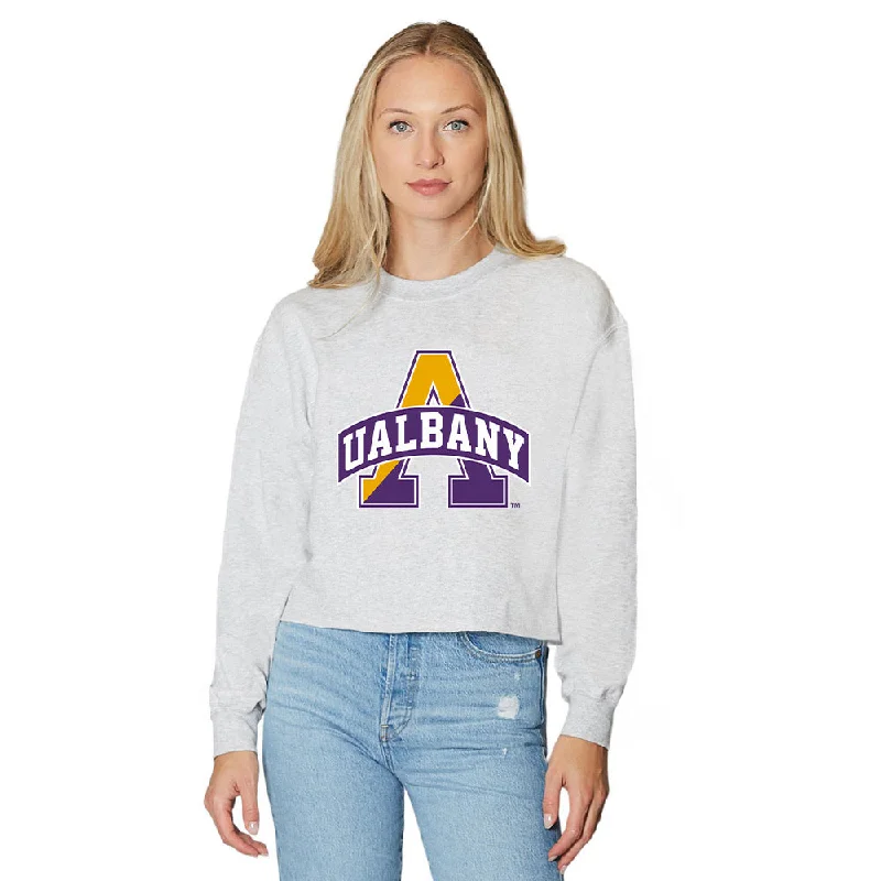 University at Albany Gray Crewneck