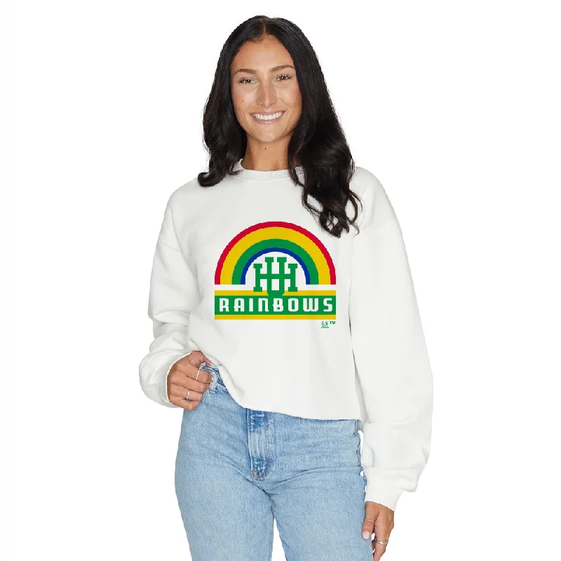 University of Hawaii Vintage Rainbow Crewneck